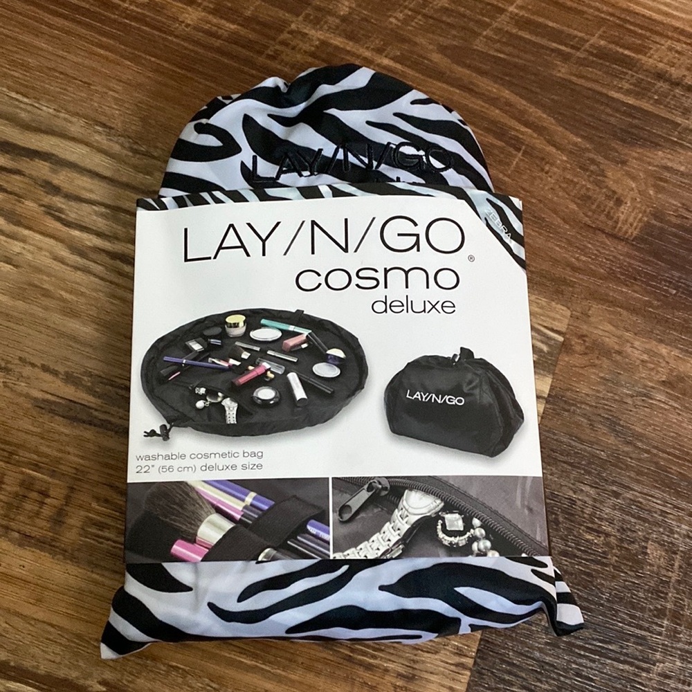 Lay N Go Washable Cosmetic Bag